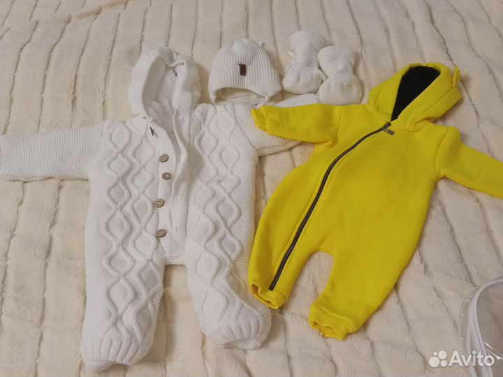 Детские вещи пакетом от 0 до 6 месяцев