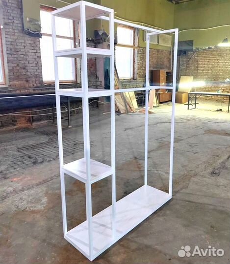 Вешалка для одежды двухярусная