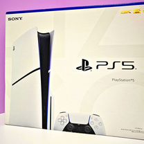 Sony playstation 5 slim с дисководом 1тб