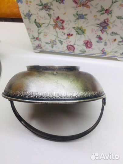 Сахарница мельхиор. СССР