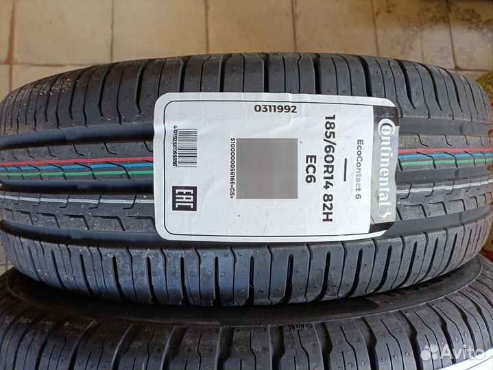Continental EcoContact 6 185/60 R14 82H