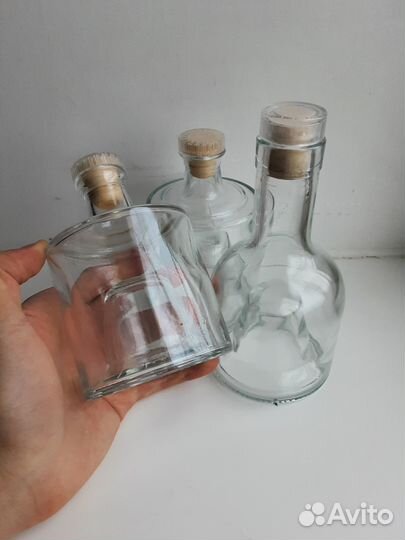 Бутыль от коньяка 