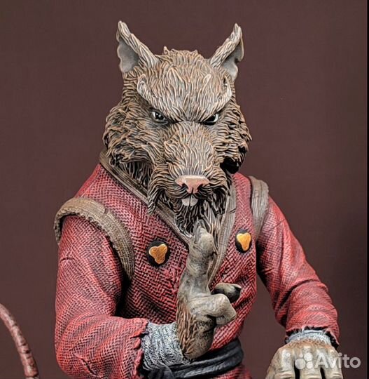 Учитель Сплинтер, черепашки ниндзя