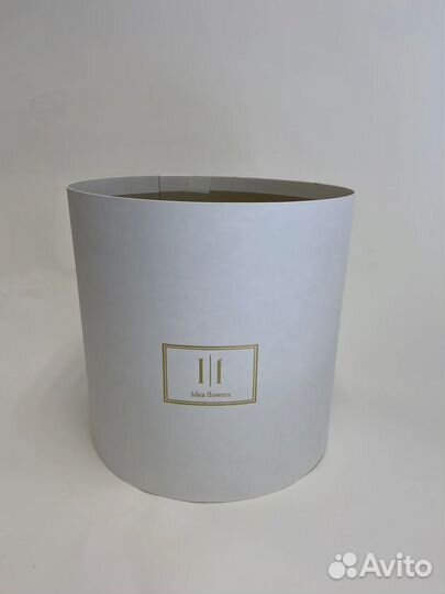 Шляпная коробка XXL (белая) очень очень большая 28