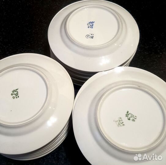 Тарелки СССР диаметр 17,5 см