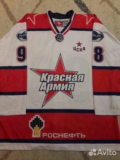 Игровой хоккейный свитер Красная Армия