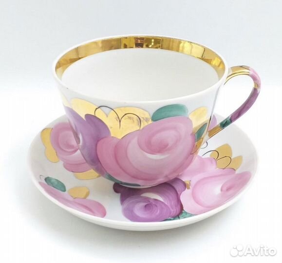 Чайная пара чашка агашка