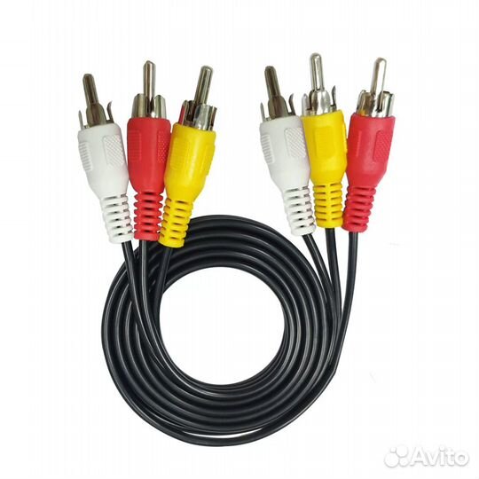 Кабель 3RCA на 3RCA