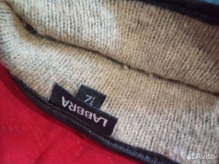 Перчатки женские кожаные 7.5