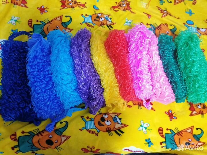 Мочалка ручной работы