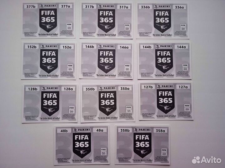 Наклейки panini FIFA 365: 2022-2023