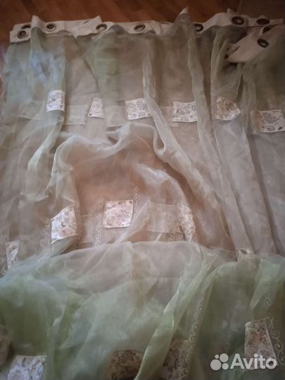Занавески органза 6 метров