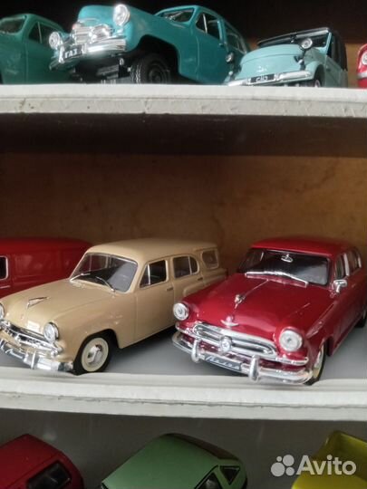 Модели автомобилей 1 : 43 СССР
