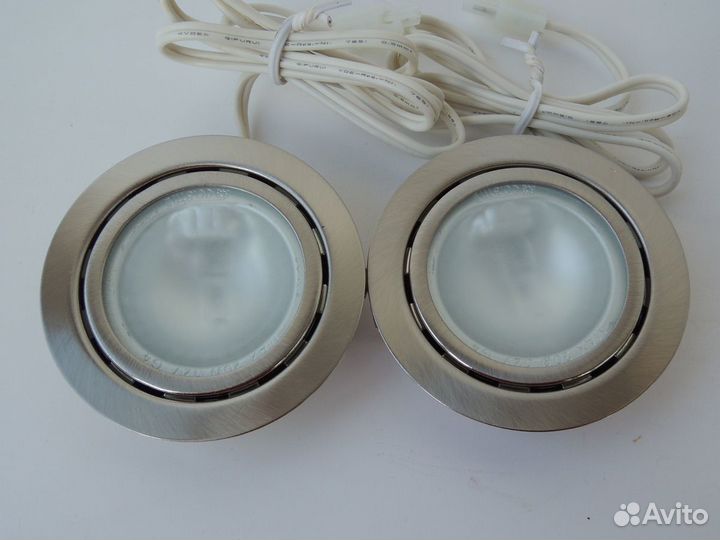 Светильники врезные для галогеновых лампочек
