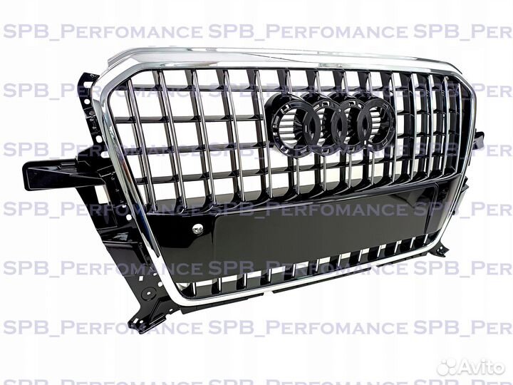Audi Q5 8R рест решетка радиатора S-line в слайн бампер