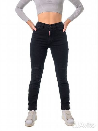 Starks Мотоджинсы zena lite, жен., Slim fit, 30