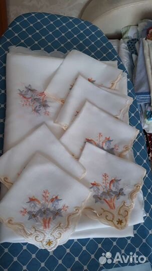 Скатерть с салфетками