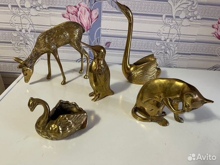 Статуэтки латунь