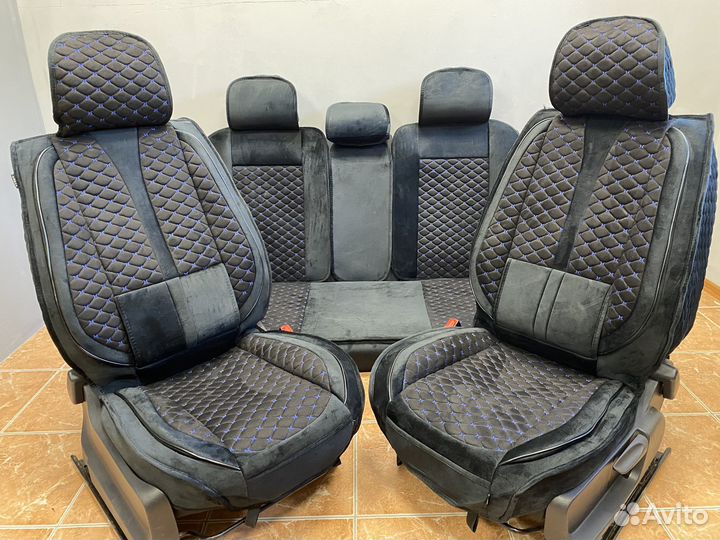 Авточехлы алькантара