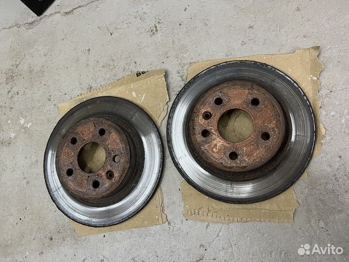 Тормозные диски задние на chevrolet cruze