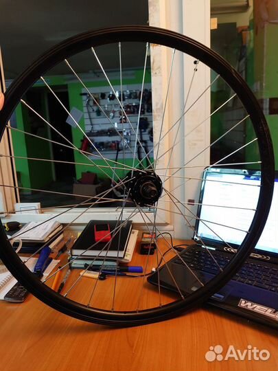 Колесо заднее 26 трещетка диск 6 болтов пром