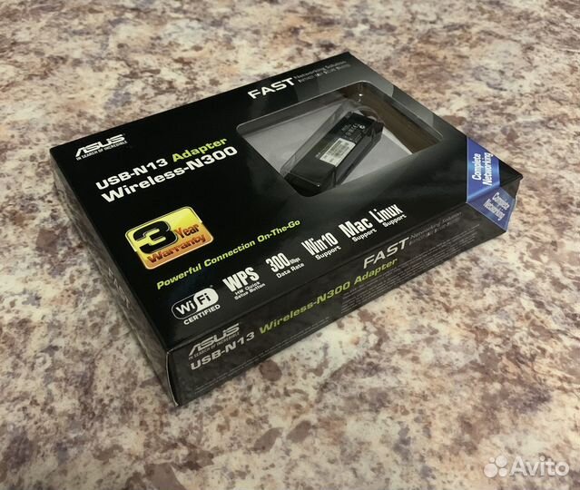 WiFi адаптер Asus USB-N13