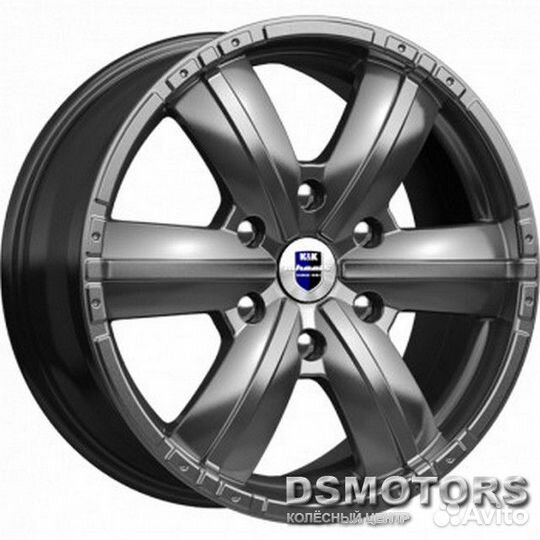 Диски Окинава 7.5/17 6x139.7 ET25 d106.1 дарк плат