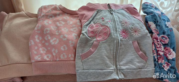 Детские вещи пакетом девочку 68-80