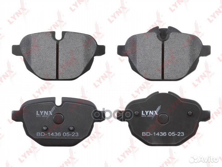Колодки дисковые з. BMW E60/E61 2.0/F10/Z4 3.5