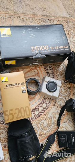 Фотоаппарат Nikon D5100 Double VR Zoom Kit