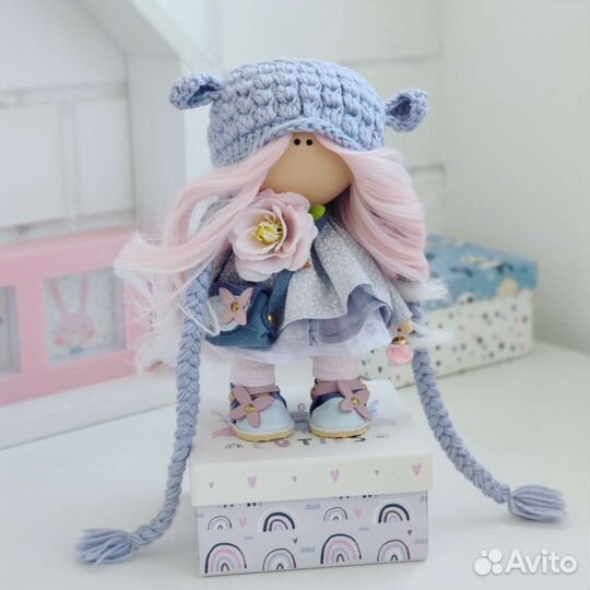 Интерьерная кукла ручной работы