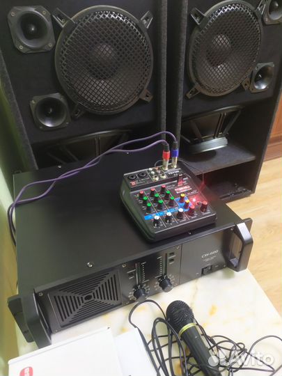 Музыкальная аппаратура,мощная акустика