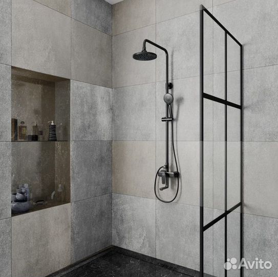 Душевая система с тропическим душем