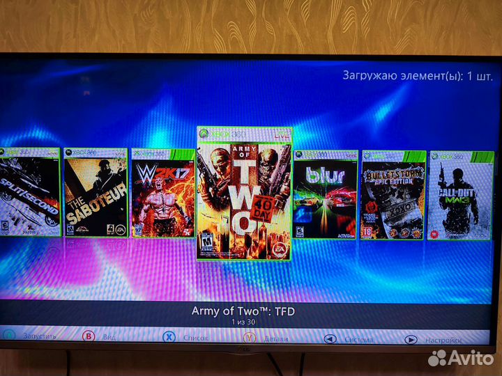 Xbox 360 250Gb 30 игр freeboot