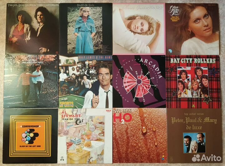 Винил фирменный поп rock Synth Pop