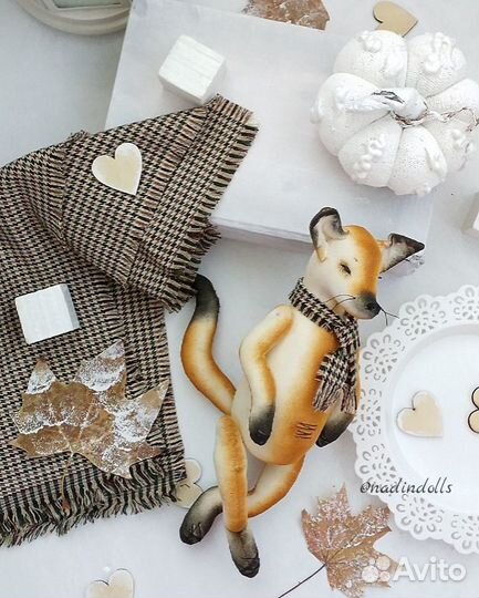 Лис, лисёнок, игрушка, тедди, ручная работа