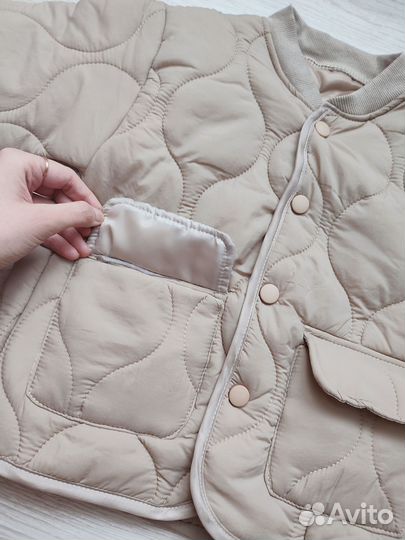Утепленный весенний костюм детский новый р. 120