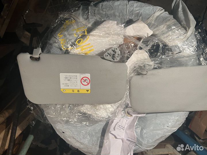 Козырьки Лансер 10 с зеркалами