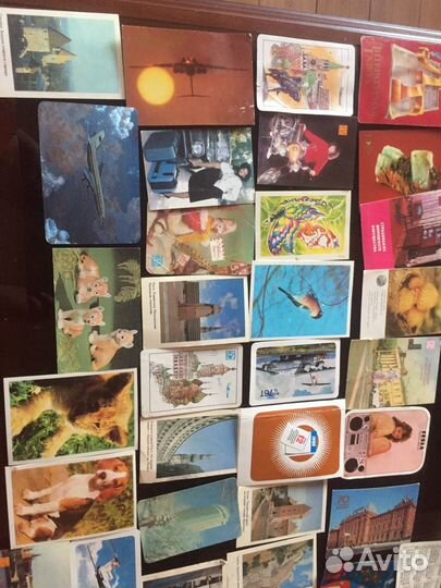 Карманные Календарики 70-80х годов СССР