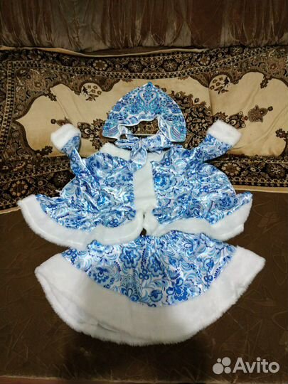 Костюм Снегурочки метелицы (прокат