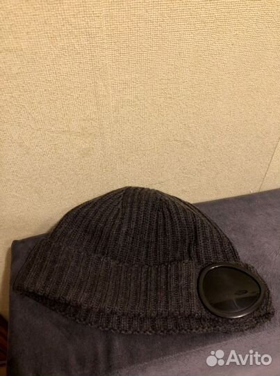 Шапка cp company merino wool