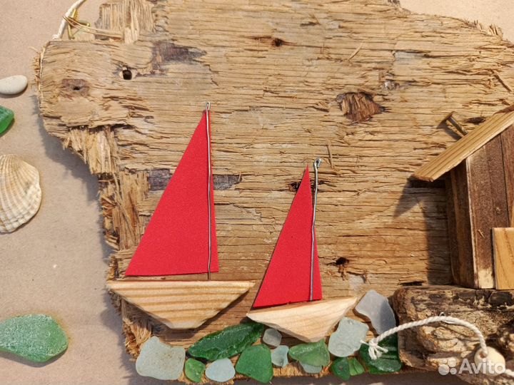 Заготовка пано и ключниц дрифтвуд