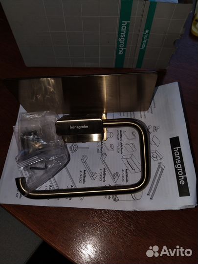 Держатель для туалетной бумаги и ёршик