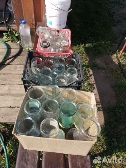 Банки стеклянные, разные