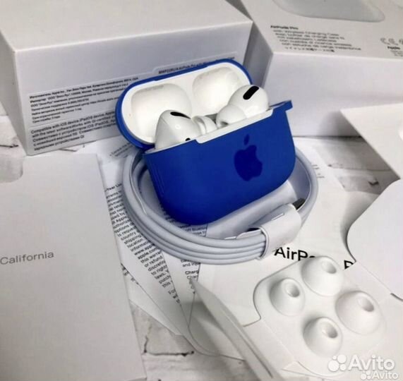 Airpods Pro 2 поколения (гарантия + чехол)