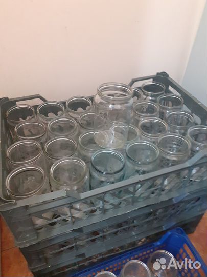 Банки стеклянные бу