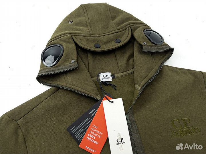 Зип худи CP Company с линзами