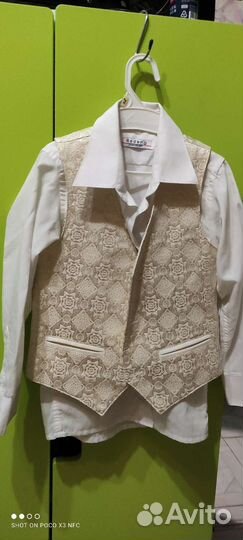 Брючный костюм для мальчика 110