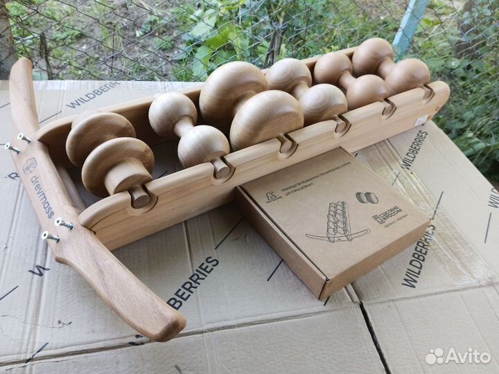 Массажёр Древмасс 6 роликов