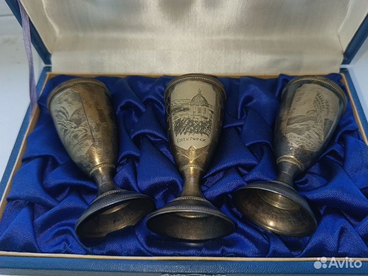 Серебряные рюмки СССР